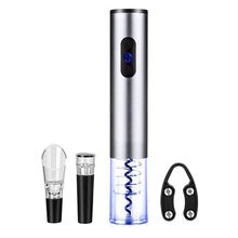 Brentwood Electric Wine Bottle Opener with Foil Cutter, Vacuum Stopper, and A...