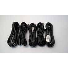 Lot of 5 Cisco 37-1495-01 Notched 15A High Temp Power Cords C15 Power Cord New