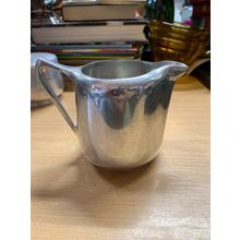 VINTAGE PICQUOT WARE ART DECO 1950s MAGNAILIUM MILK JUG CREAMER (P4)