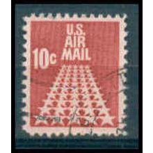 Used C72 10c 50 Stars Runway Fine WA0841
