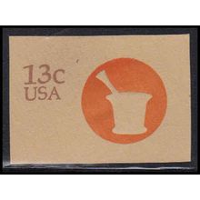U574 Mint Very Fine Cut Square Z2928