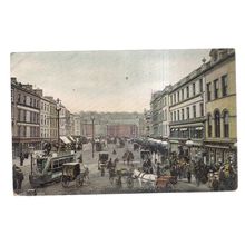 ST. PATRICK'S STREET, CORK unused vintage postcard early 20th c. =