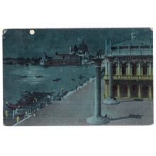 PALAZZO REALE CHIESA DELLA SALUTE, VENICE. ITALY unused old postcard /