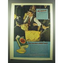 1939 Lucky Strike Cigarettes Ad - An Authority