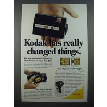 1967 Kodak Instamatic M12 Movie Camera Ad - Changed Things