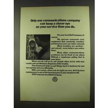 1972 Bell Telephone Ad - Keep a Closer Eye On