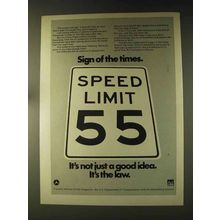1976 U.S. Department of Transportation Ad - Speed Limit