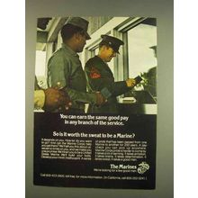 1976 U.S. Marines Ad - Earn The Same in Any Branch