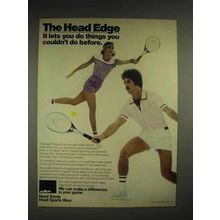 1980 AMF Edge Racquet Ad - The Head Edge