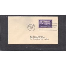 FDC 1003 3c Battle of Brooklyn (No Cachet-Typed/A) CV40897