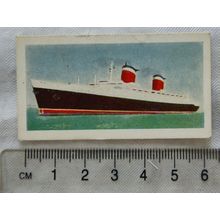 1956 Cadet Sweets Record Holders of the World 14 SS United States