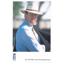 Tony Greig South Africa Australia Cricket Umpire Rare Postcard