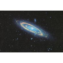 Andromeda Satellite Galaxy Galaxies Messier 32 Space Astronomy Postcard