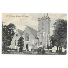 Old Willesden Church, Willesden, Brent, London, Postcard