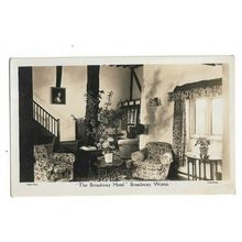 The Broadway Hotel, Worcestershire, RP Postcard.