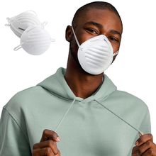 Disposable Hood Caps, One Size. Pack of 1000 White Polypropylene Disposable B...