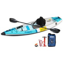 Sea Eagle Kayak EZLite10 Ultralite Inflatable Pro Carbon Pkg Woven-Drop-Stitch