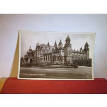 ART GALLERY, GLASGOW used vintage postcard RP 1939 pm =