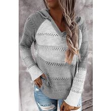 Beach Bonfire Knitted Hoodie