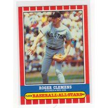 1987 Fleer All Stars Roger Clemens Limited Edition baseball card #10 – Oddball