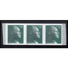 3617 23c George Washington Fine MNH Strip of 3 PA3816
