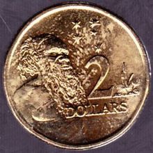 1999 Australia 2 Dollars coin