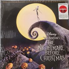 Nightmare Before Christmas Soundtrack Yellow & Purple Vinyl 2 LP TARGET Elfman