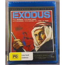 Exodus Blu-Ray Paul Newman Eva Marie Saint Sealed Region B