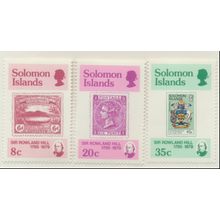 Solomon Islands (British) Stamps Scott #393 To 395, Mint Never Hinged