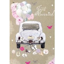 Just Married - Tree Free Greeting Card - 17340