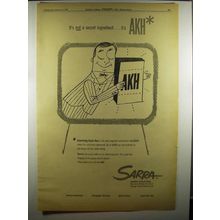 1956 SARRA Advertising Ad - It's AKH