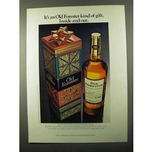 1971 Old Forester Bourbon ad - Kind of Gift