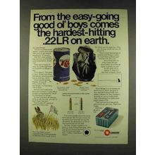 1977 Omark Stinger 22 Ammo Ad - Good Ol' Boys