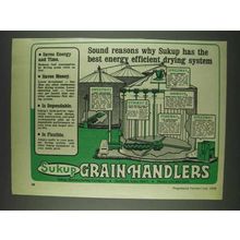 1978 Sukup Grain Handlers Ad - Efficient Drying System