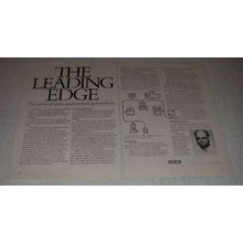 1981 Xerox Ethernet Ad - David Boggs - Leading Edge