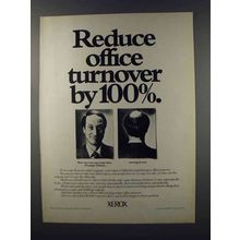 1981 Xerox 5600 Copier Ad - Reduce Office Turnover