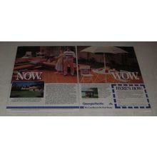 1987 Georgia-Pacific Decks and Outdoor Projects Ad - Now Wow