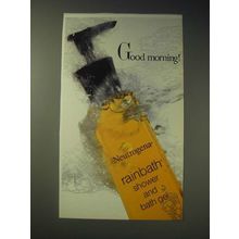1989 Neutrogena Rainbath Shower and Bath Gel Ad - Good morning!