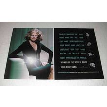 2003 De Beers Diamond Ad - Raise Your Right Hand