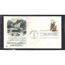 FDC Art Craft 1953a 20c Yellow Hammer (Cachet-U/A) CV39727
