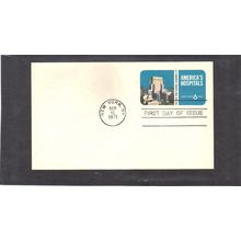 FDC UX60 6c Hospitals (No Cachet-U/A) CV41281