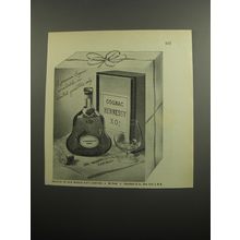 1951 Hennessy XO Cognac Ad - A premium Cognac available in limited quantities