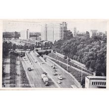 Rotterdam Tunnel Traverse Aerial Motorway Dutch Highway Postcard