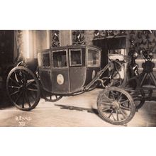 Antique & Amazing Old Transportation Cart Real Photo Postcard