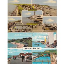 Lee On The Solent 1960s Hampshire 2x Postcard s
