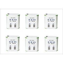 6 BATERIAS PARA MOTOROLA CON MAS CAPACIDAD 1650MAH 56315 HKNN4002 t5900 T5820