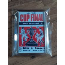 1969 Scottish Cup Final Programme Cover fridge magnet - Celtic vs Rangers