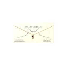 New Hamsa Hand Charm Collar Necklace
