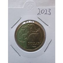 Australian 2023 $1 - Low Mintage - Circulated
