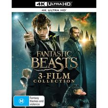Fantastic Beasts: 3 Film Collection 4K Ultra HD | Eddie Redmayne | Region B